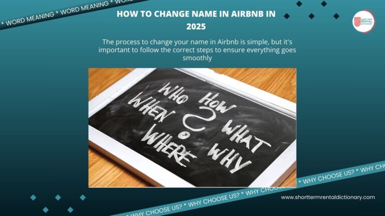 How to Change Name in Airbnb in 2025