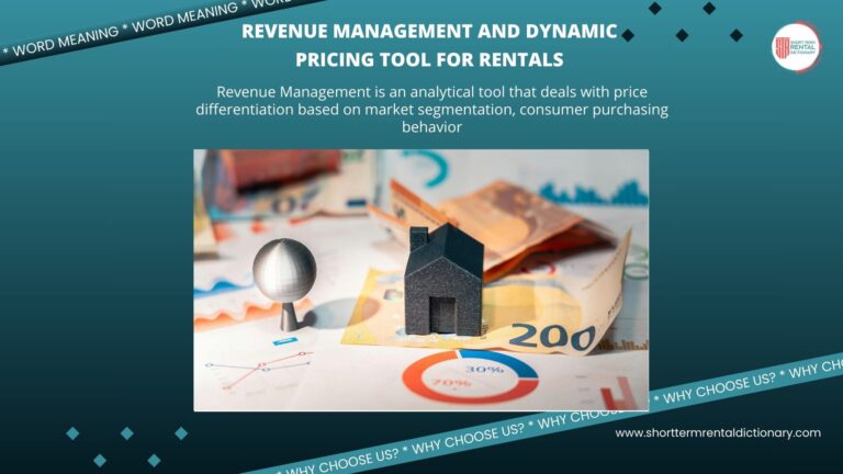 Revenue Management and Dynamic Pricing tool for rentals