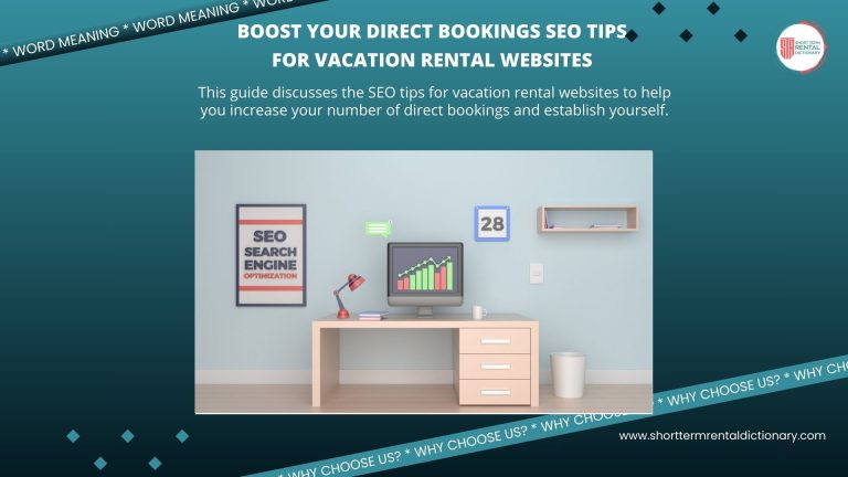 Boost your direct bookings SEO tips for vacation rental websites
